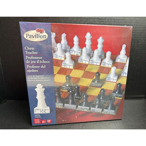 Pavilion Chess Teacher For Beginners Learn To Play Chess NEW Sealed Box